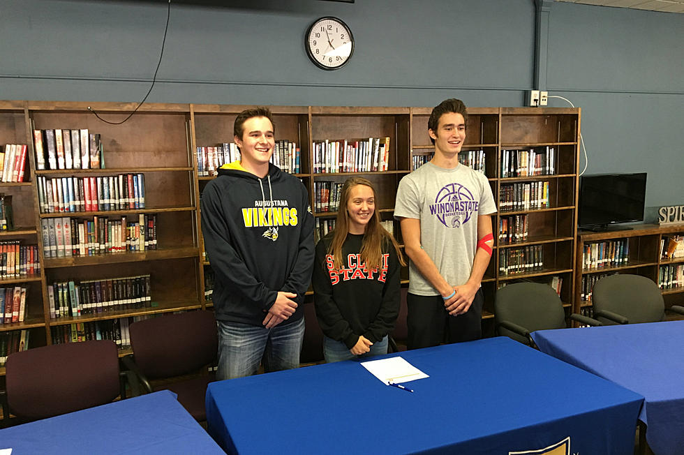 Three Cathedral Athletes Sign Letters Of Intent