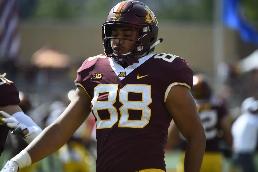 Spann-Ford Scores First TD With Gophers Saturday