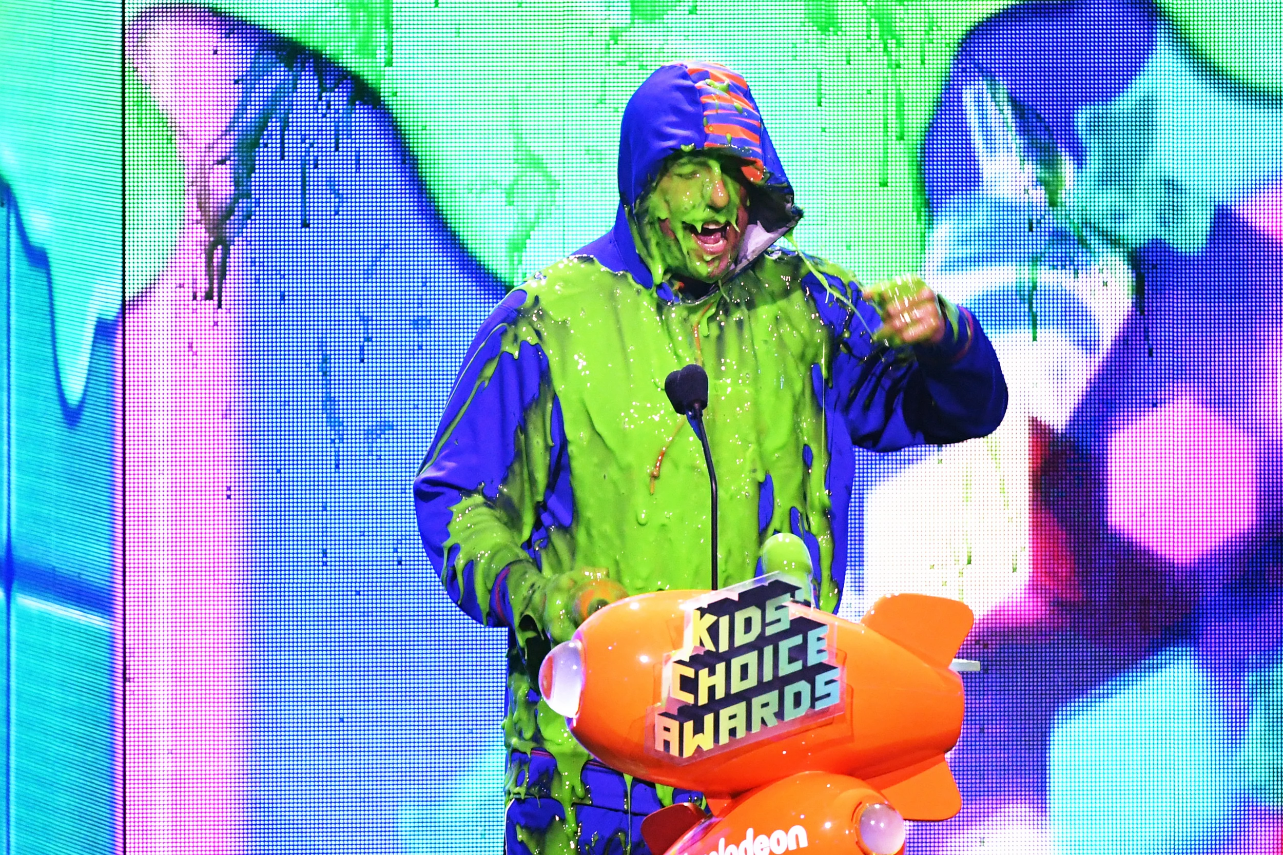 NFL Slime Time: Watch Vikings Coach Get Covered In Green Slime