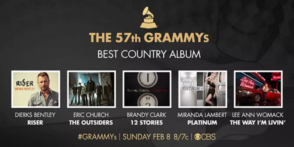 Eric Church & Miranda Lambert each up for 4 Grammy Awards this Sunday night