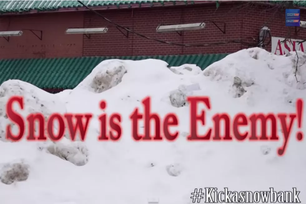 The First Week of March is National Kick a Snowbank Week [VIDEO]