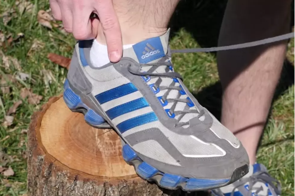 Find Out What That Top Lace Hole on Your Sneaker is Really For [VIDEO]