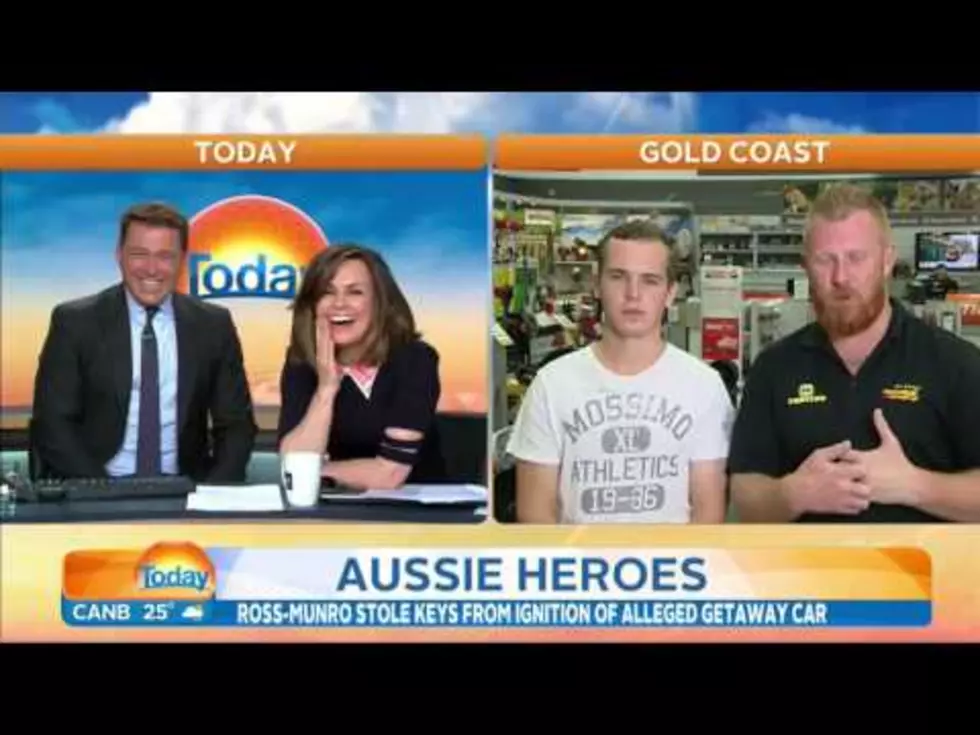 TV Interview with Australian Guys Who Caught Robbers is Absolutely Bonkers