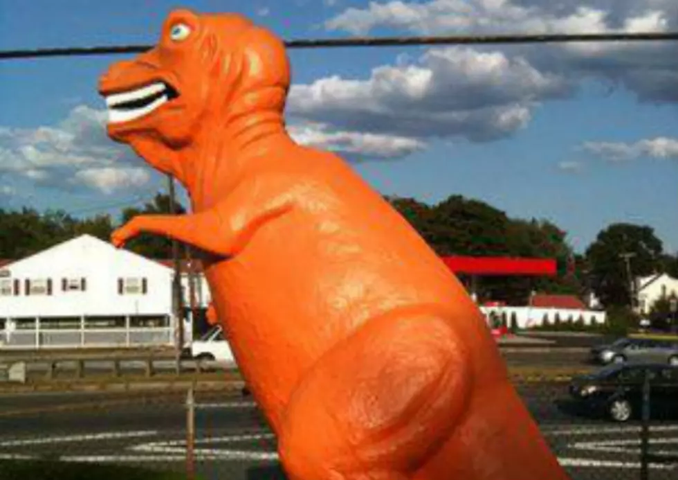 Iconic Orange Dinosaur Gets Reprieve…For Now