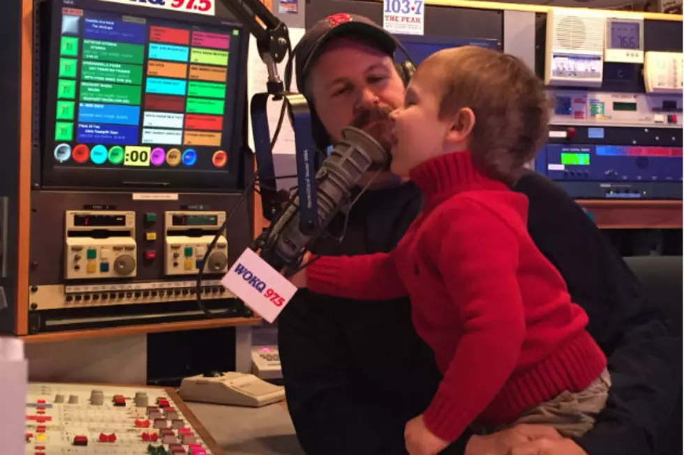 Three-Year-Old Takes Over WOKQ on ‘Bring Your Kid to Work Day’ [VIDEO]