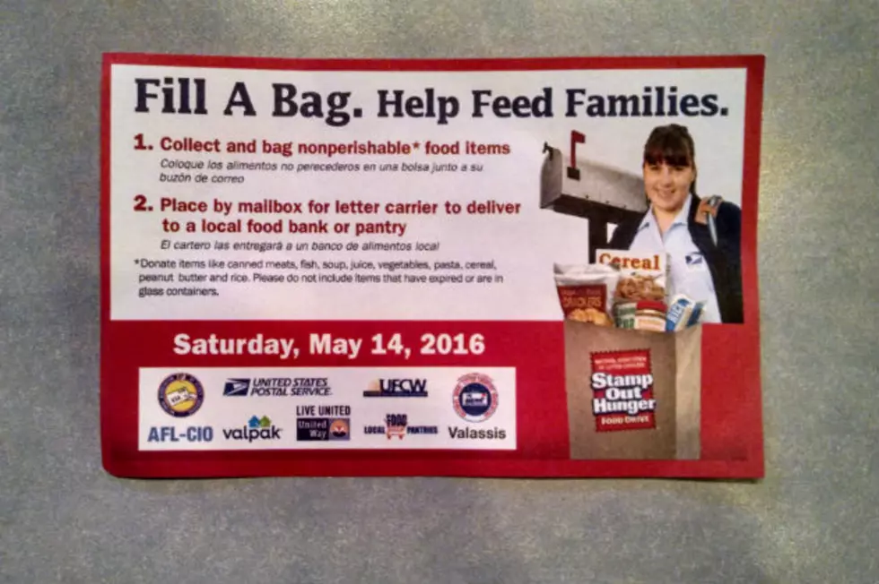 Help the USPS Stamp Out Hunger on Saturday