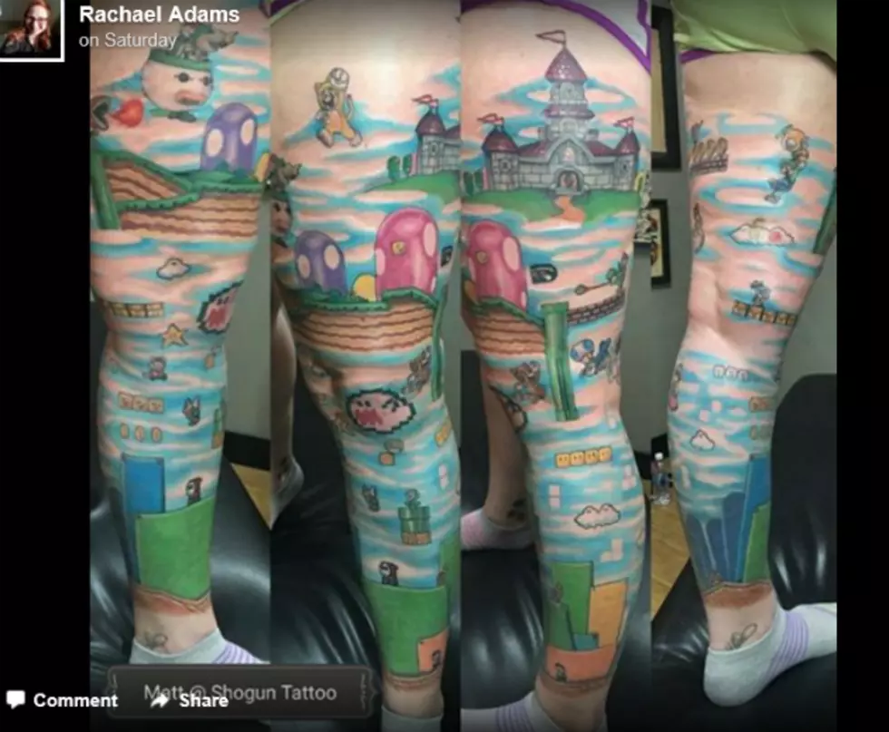From Super Mario to Boston Bruins: Check Out These Wild, Colorful Tattoos from WOKQ Listeners