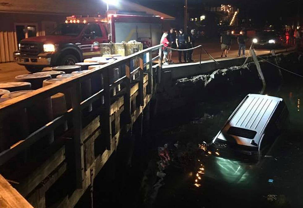 SUV Ends Up In The Water In Kennebunkport