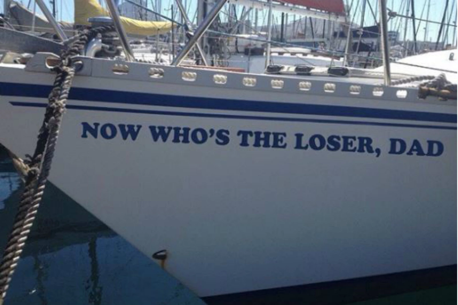 These Boat Names Make Us Giggle