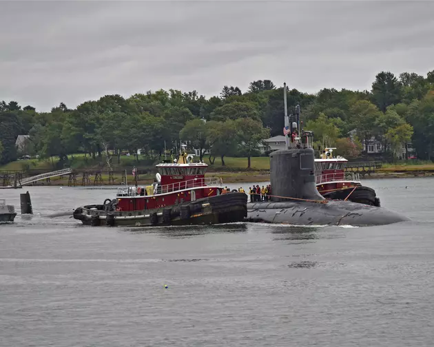 The U.S.S. New Mexico Arrives In New Hampshire