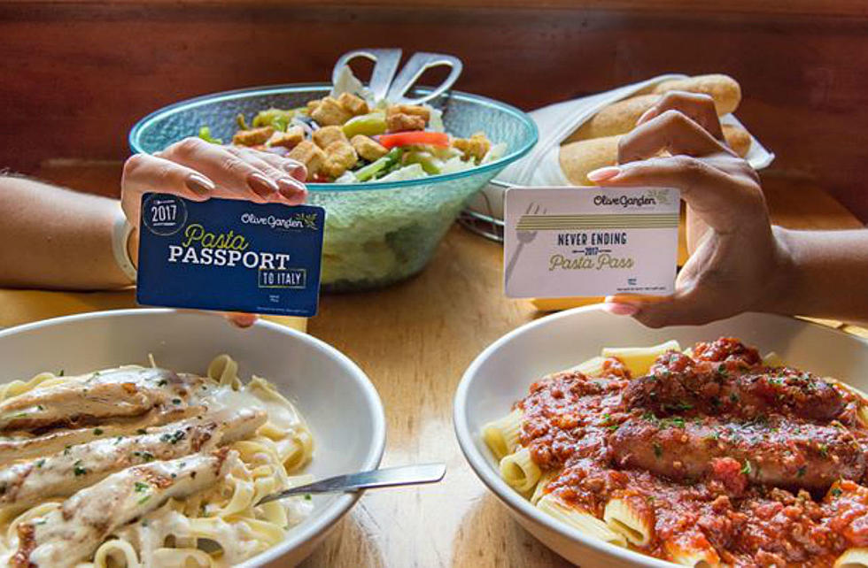 Olive Garden S Never Ending Pasta Pass Is Back In New Hampshire