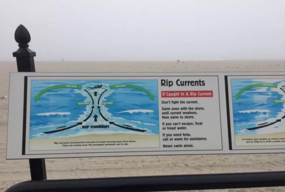 Offiicals Warn of Dangerous Rip Currents