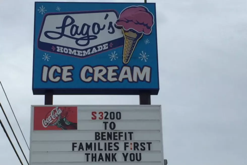 Free Ice Cream Day at Lago&#8217;s Raises Money for Local Organization