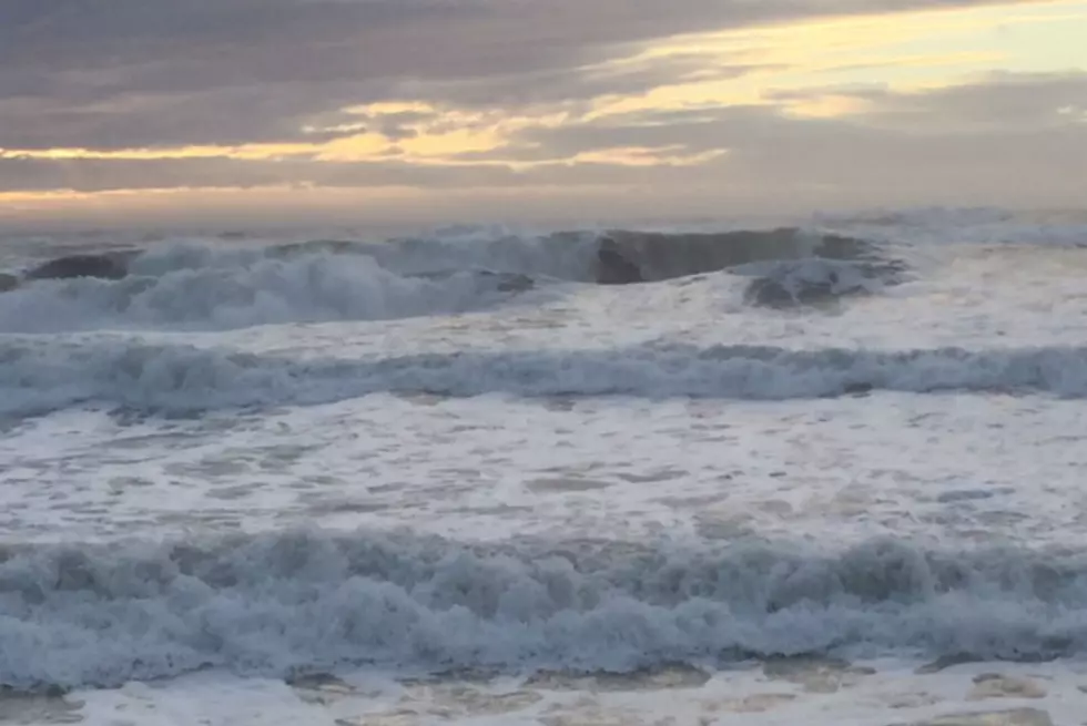 The Morning After the Storm at Hampton Beach 