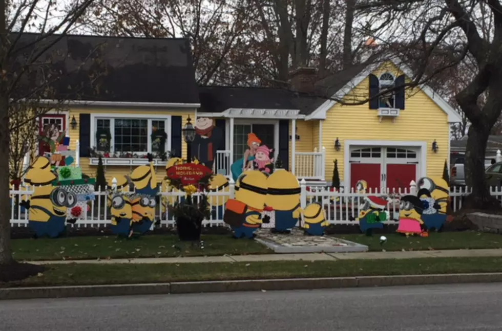 So Many Minions: Despicable Holiday Display in Portsmouth