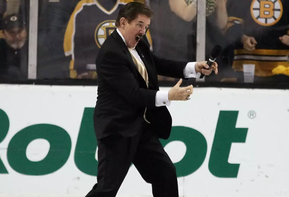 Rene Rancourt Will Hang Up the Mic at the End of the Boston Bruins Season
