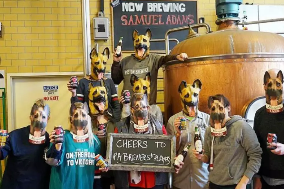 Two New England Breweries Rocked Underdog Masks to Make Good on Superbowl Bet