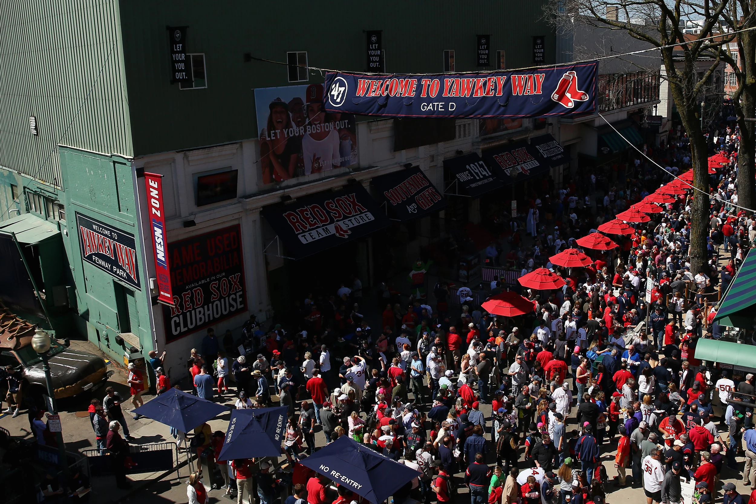 Red Sox ask Boston to change name of Yawkey Way back to Jersey Street - The  Boston Globe