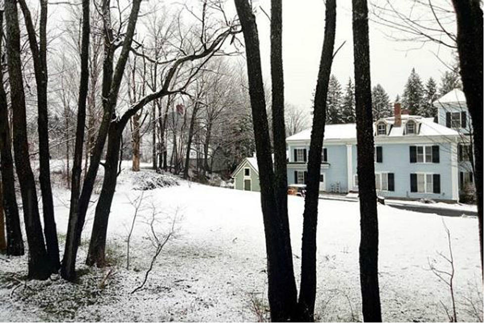 These Photos of a Snow-Covered Littleton, NH, Today Will Depress You