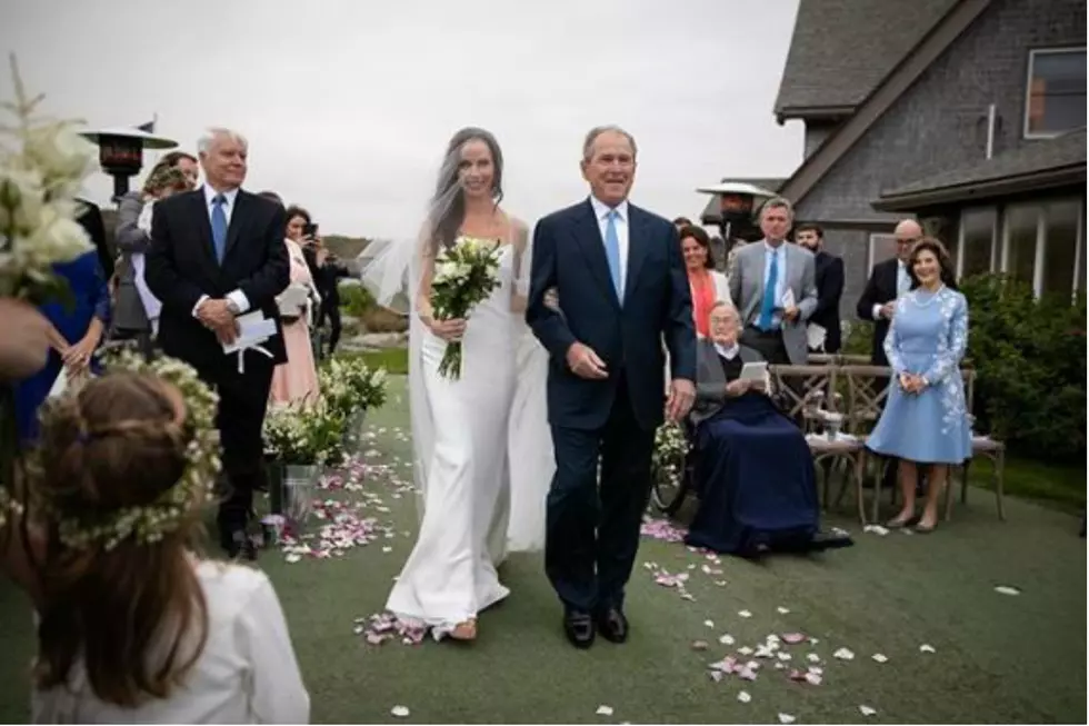 George W. Bush Pulled The Ultimate Dad Move at His Daughter’s Maine Wedding