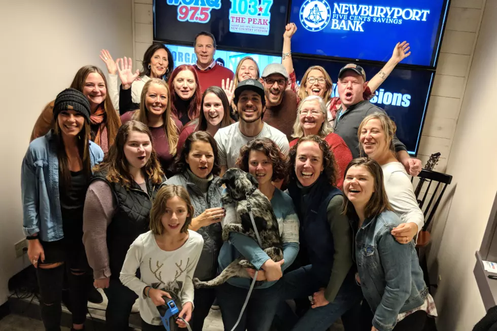 Morgan Evans Delivered a Surprise for a Fan During WOKQ Sessions