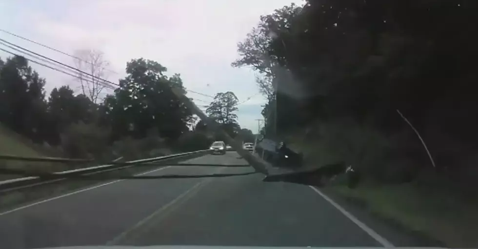 Distracted Driving Blamed as Mass Utility Pole Struck a Second Time