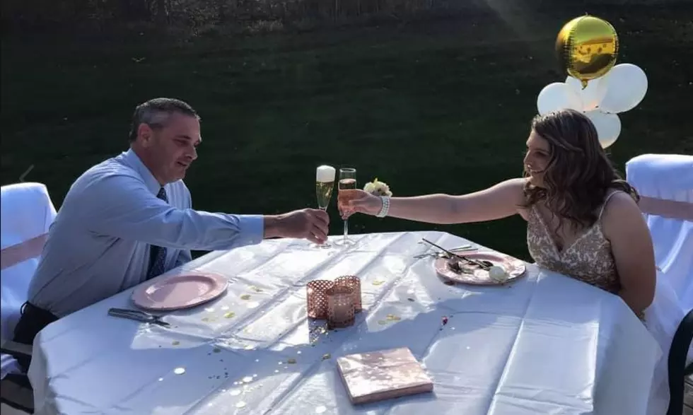 Dad From Newport, New Hampshire, Steps up As His Daughter’s Prom Date