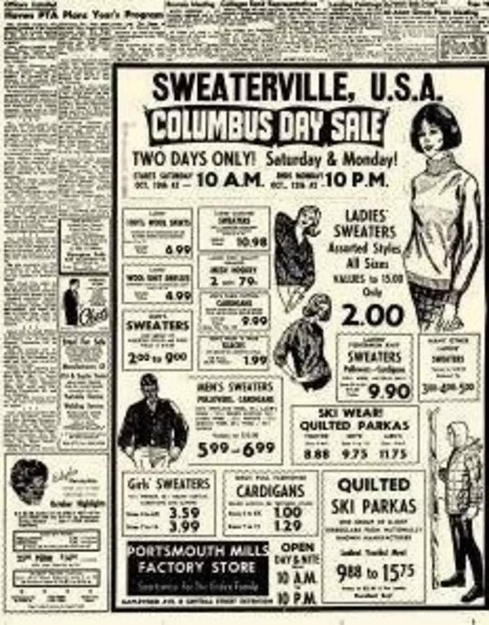 Remember Shopping at Artisan Outlet and Sweaterville U.S.A in NH?
