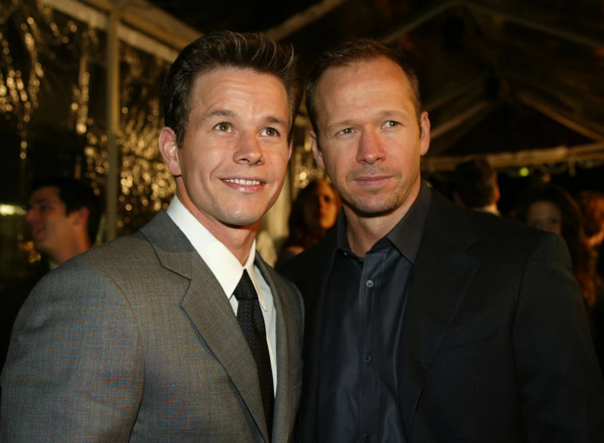 donnie and mark wahlberg young