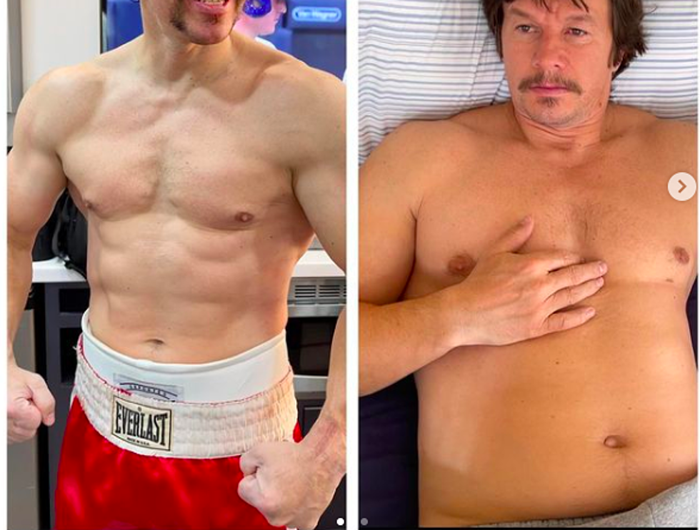 Mark Wahlberg Gains Weight for a Movie Role and the Difference is Astounding