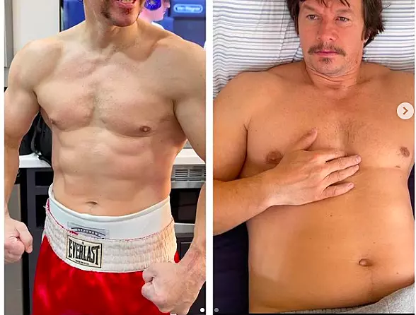 Mark Wahlberg Gains Weight for a Role and the Difference is Crazy pic