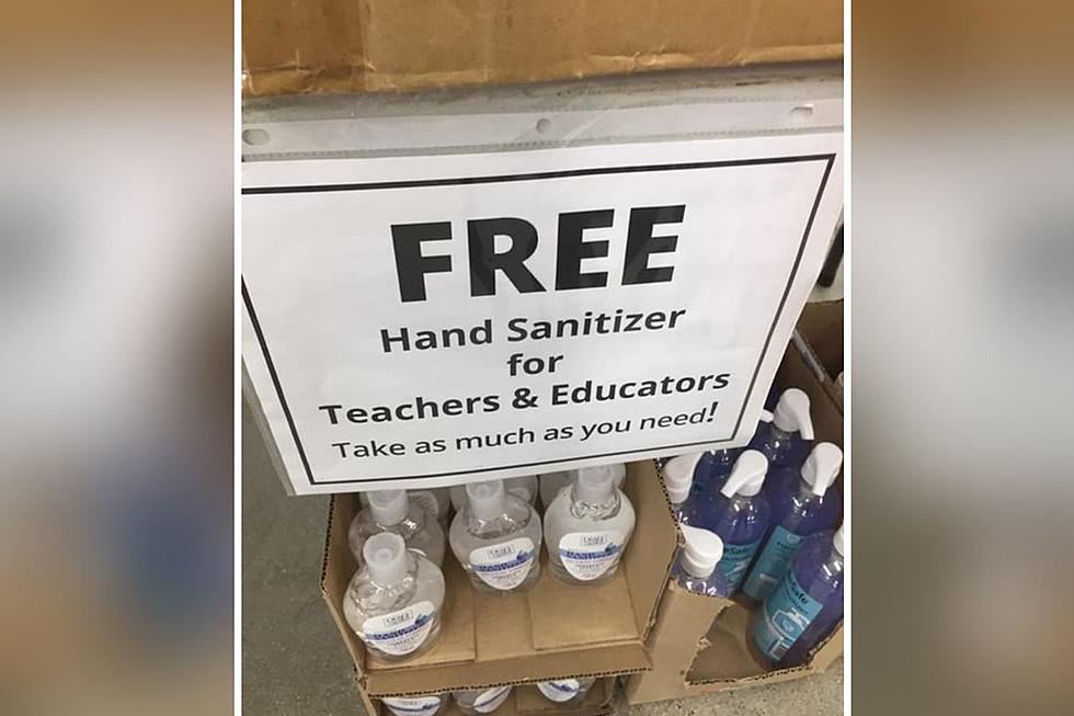 Ocean State Job Lot in Rochester, NH, is Giving Away Free Bottles of Sanitizer for Teachers