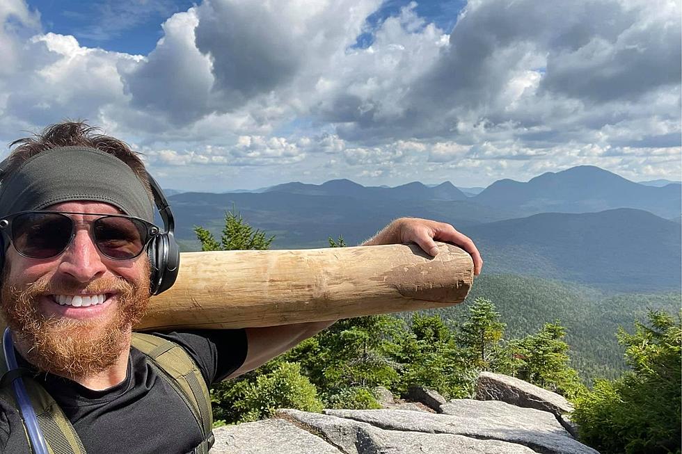 Man Conquers All 48 NH 4,000 Footers in 5 Weeks with His Trusty Companion &#8216;Larry the Log&#8217;