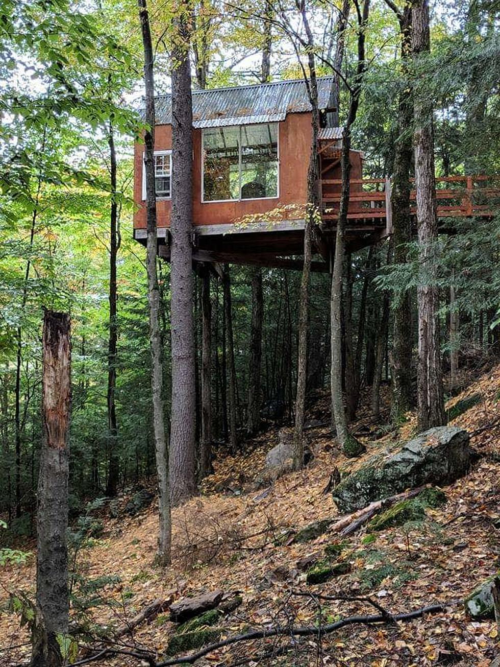 Want a Unique Getaway to See the Leaves Change? Try This Amazing Tree House Airbnb in New Hampshire