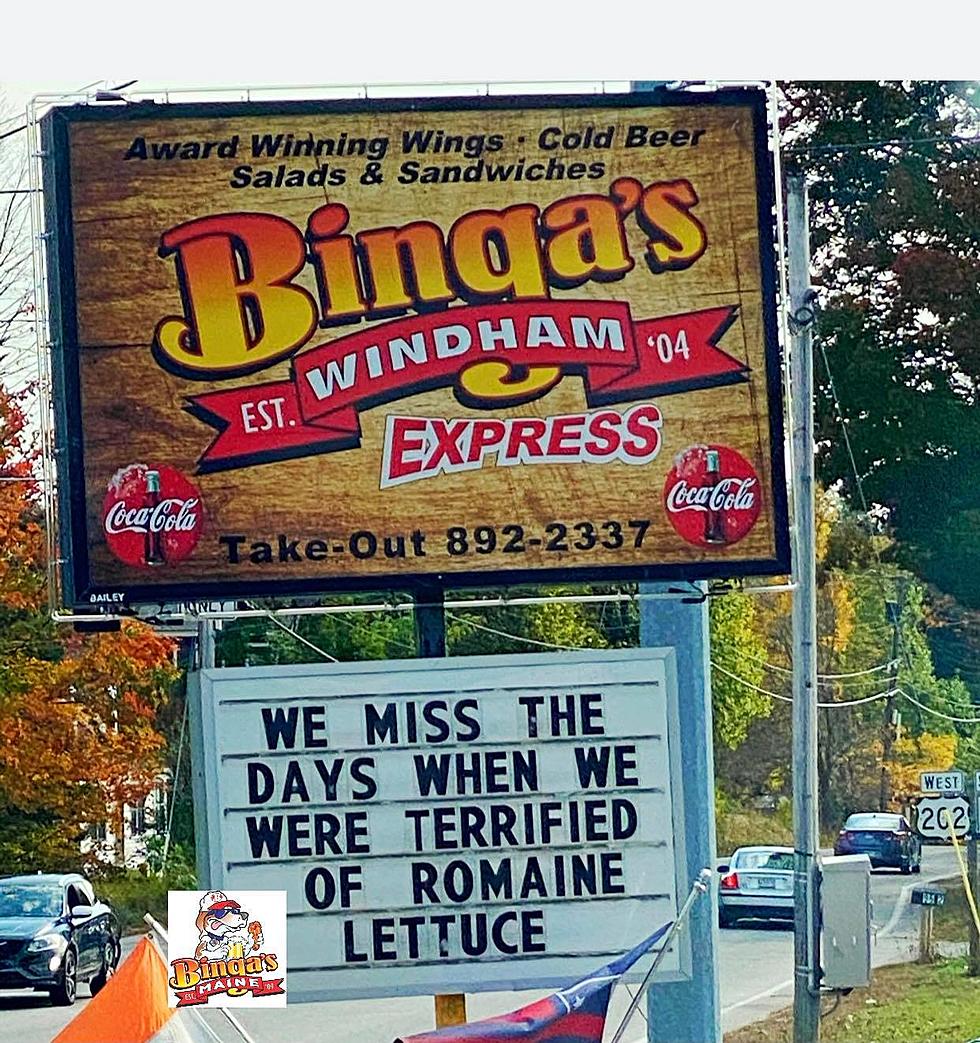 The 25 Best Signs Outside Binga's in Windham, Maine