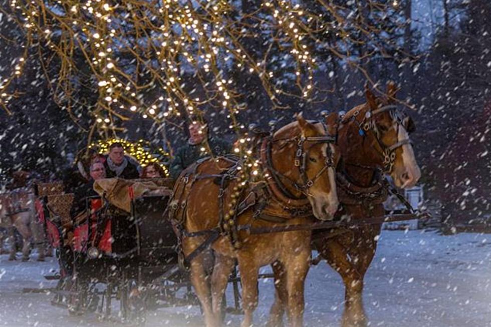These 12 Horse-Drawn Sleigh Rides in New Hampshire and Maine Are Magical Winter Fun