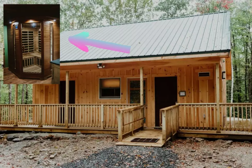 Camp With a Private Spa & Sauna Inside of This Inexpensive Cabin in Massachusetts