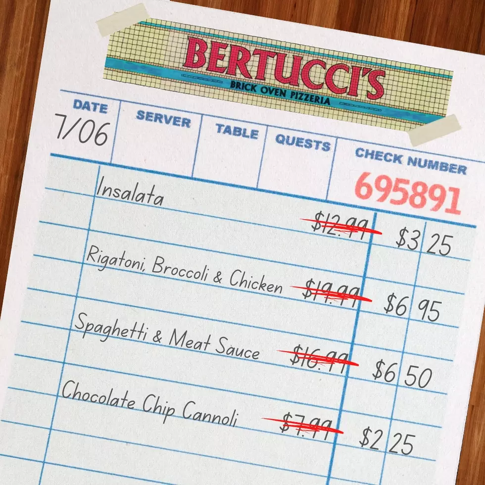 Bertucci&#8217;s Offering 1980s Menu Prices in Celebration of Their 40th Year