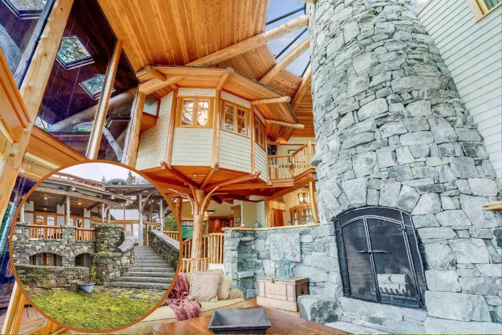 Out of a Magazine: New Hampshire Treehouse Overlooking Lake for Sale for Over $2M