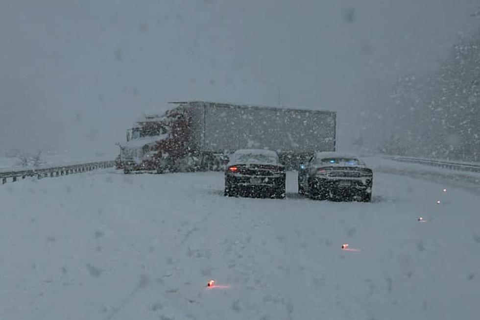 New Hampshire State Police Respond to 160+ Snowstorm Crashes, Vehicles off Road