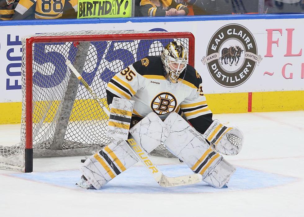 Boston Bruins Goalie, Linus Ullmark’s, Wife Designed His Helmet With Corgis