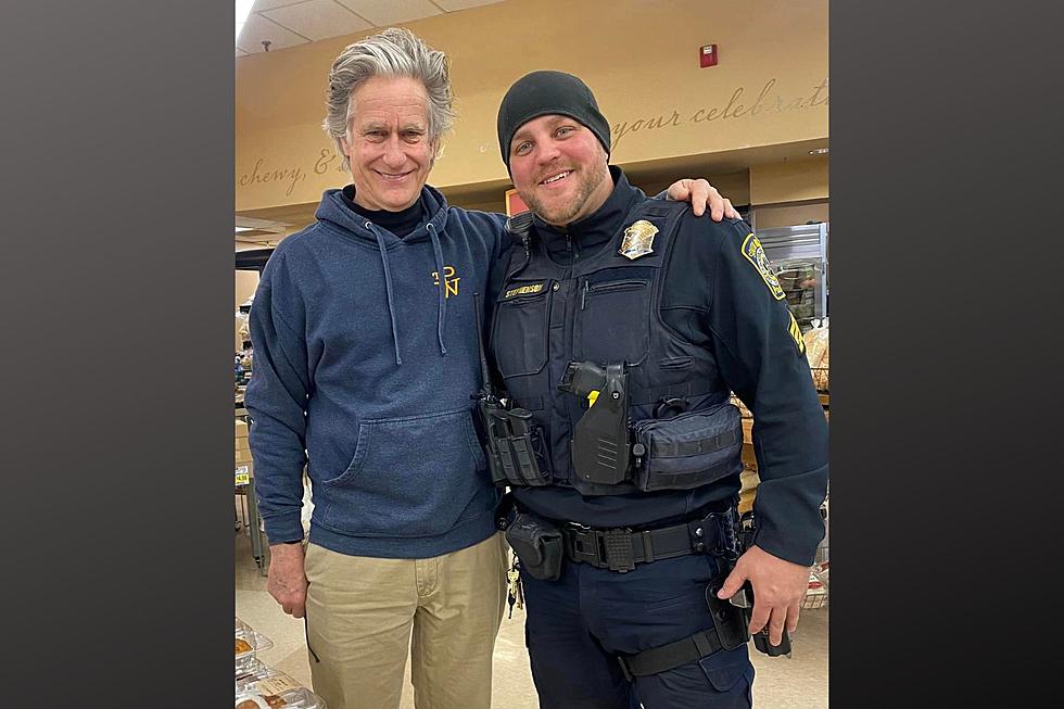 This ‘Top Gun’ Star Stopped by the South Portland, Maine, Police Department