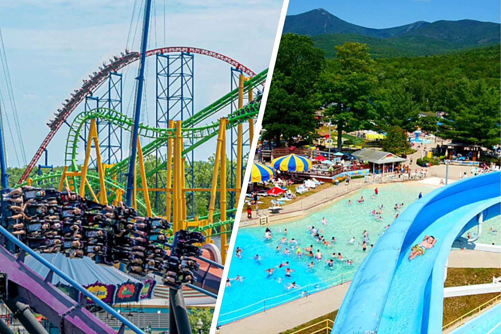 Visit Maine's Largest Amusement & Water Park at Funtown, Splashtown, USA