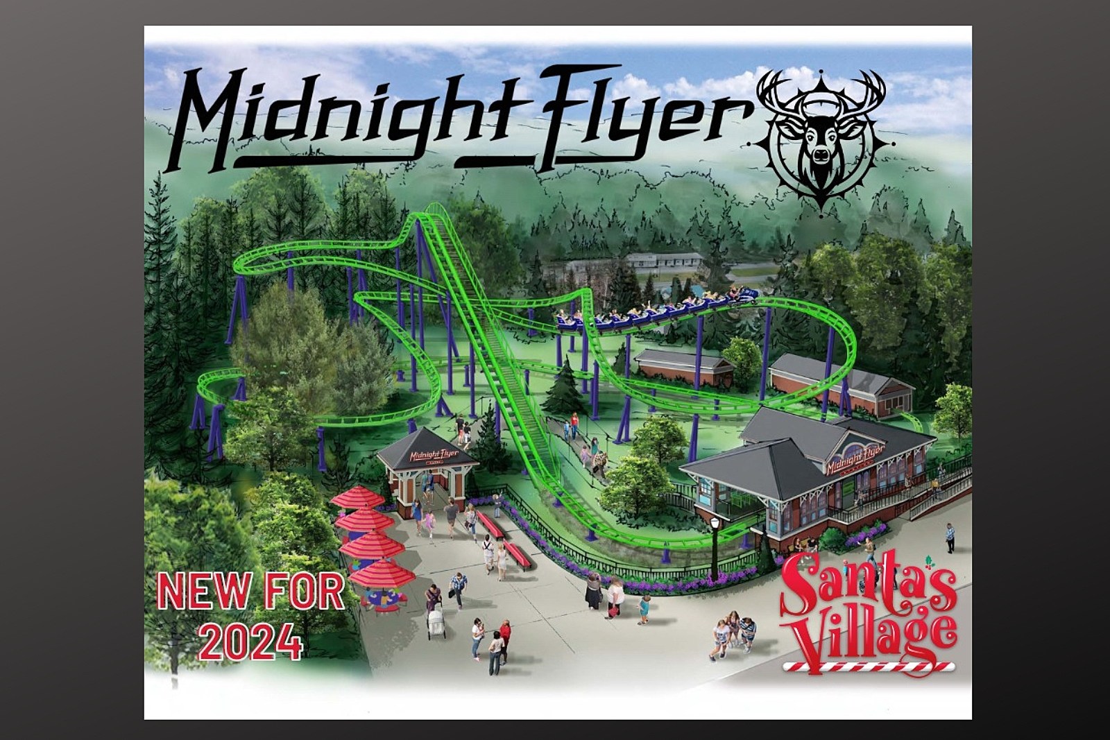 Excited for Santa s Village s New Roller Coaster It s Happening