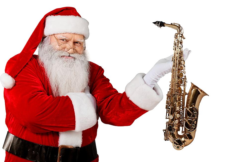 Saxophone Santa Serenades People All Over New England