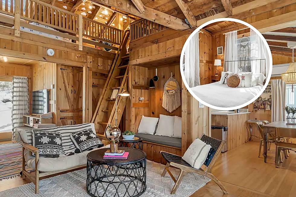 This Cozy MA Cabin is Perfect for Your Winter Glamping Getaway