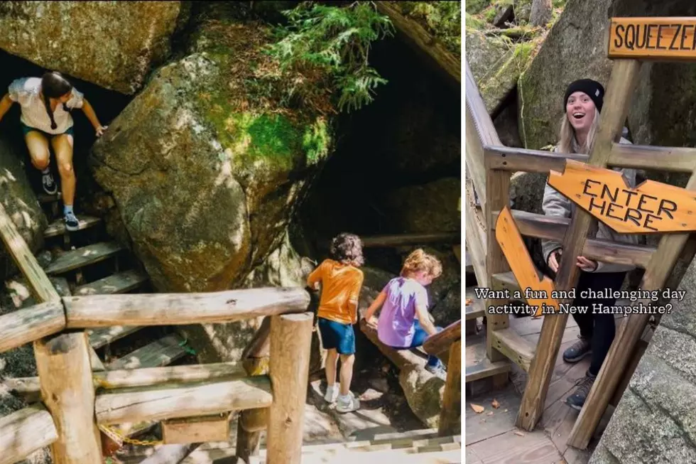 Have You Squeezed Through the Tight Boulder Holes in Lost River Gorge, New Hampshire?