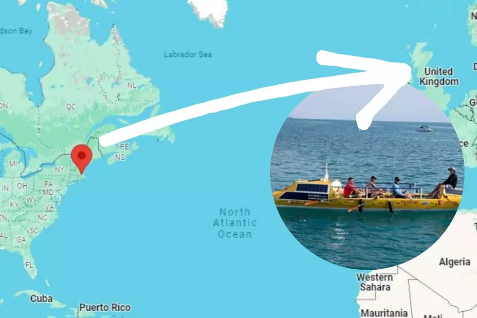 A Massachusetts Veteran is Currently Rowing From Boston to London to Set Record