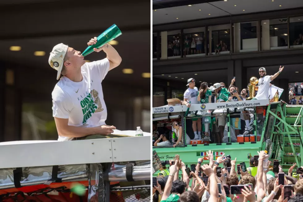 People in Boston, Massachusetts, Were Drinking Beer Covered in Vomit at Celtics Parade