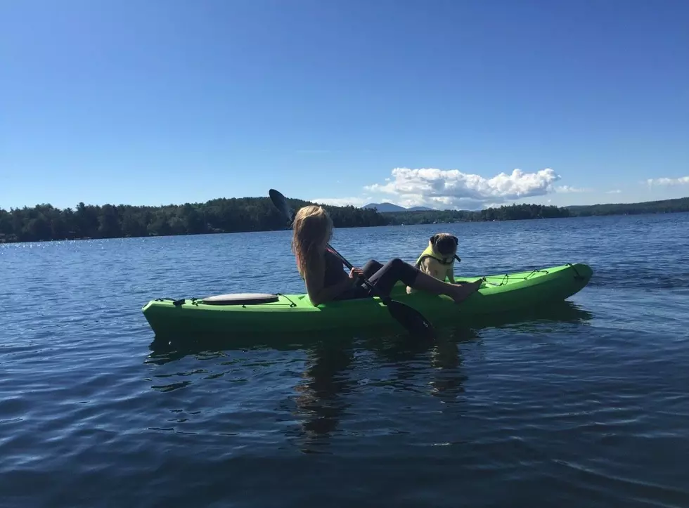 Kayaking on Lake Winnipesaukee via Katie Killourhy